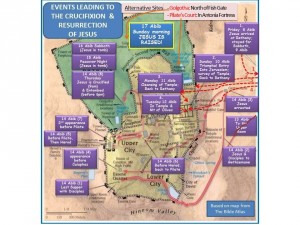 Map of Jerusalem